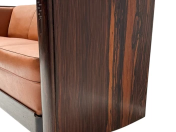 Art Deco Amsterdamse School Bench by Daniêl van Dorp for Gebroeders Reens